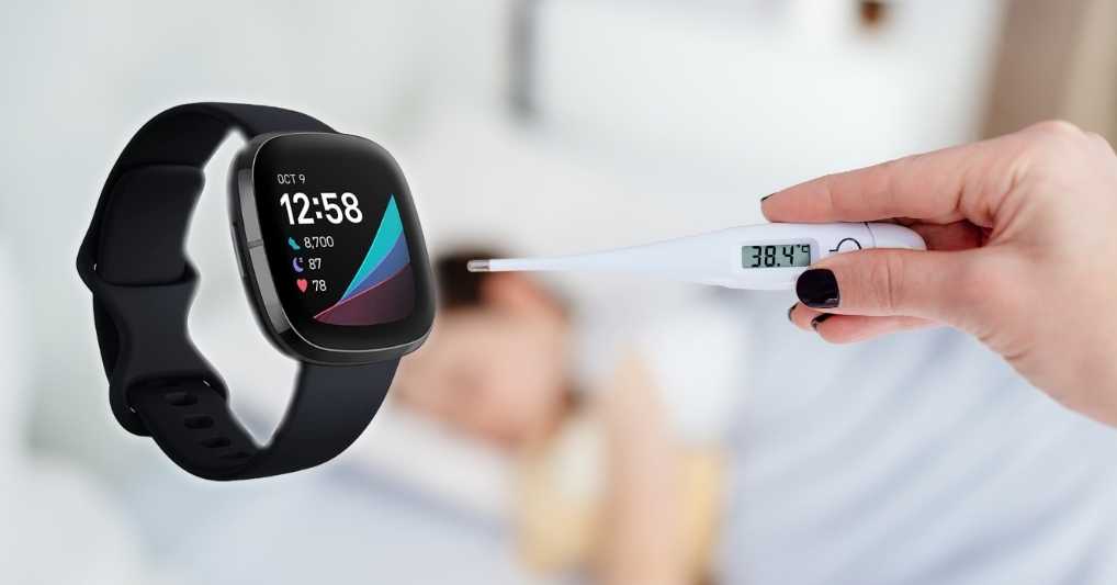 smartwatch with temperature sensor
